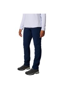 columbia - Spodnie sportowe damskie Back Beauty High-Rise Pant. Kolor: niebieski. Materiał: poliester, elastan