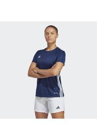 Adidas - Tabela 23 Jersey. Kolor: biały, niebieski, wielokolorowy. Materiał: jersey