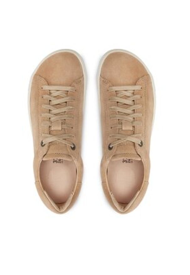 Birkenstock Sneakersy Bend 1027294 Beżowy. Kolor: beżowy. Materiał: skóra
