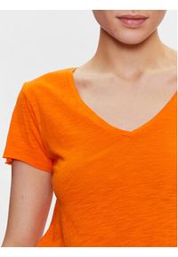 AMERICAN VINTAGE - American Vintage T-Shirt Jacksonville JAC51VE23 Pomarańczowy Regular Fit. Kolor: pomarańczowy. Materiał: bawełna. Styl: vintage #5
