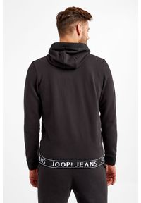 JOOP! Jeans - BLUZA JOOP! JEANS. Typ kołnierza: kaptur. Materiał: jeans. Wzór: haft