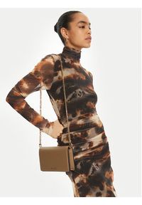 MICHAEL Michael Kors Torebka Jet Set 32T4GJ6C2L Brązowy. Kolor: brązowy. Materiał: skórzane