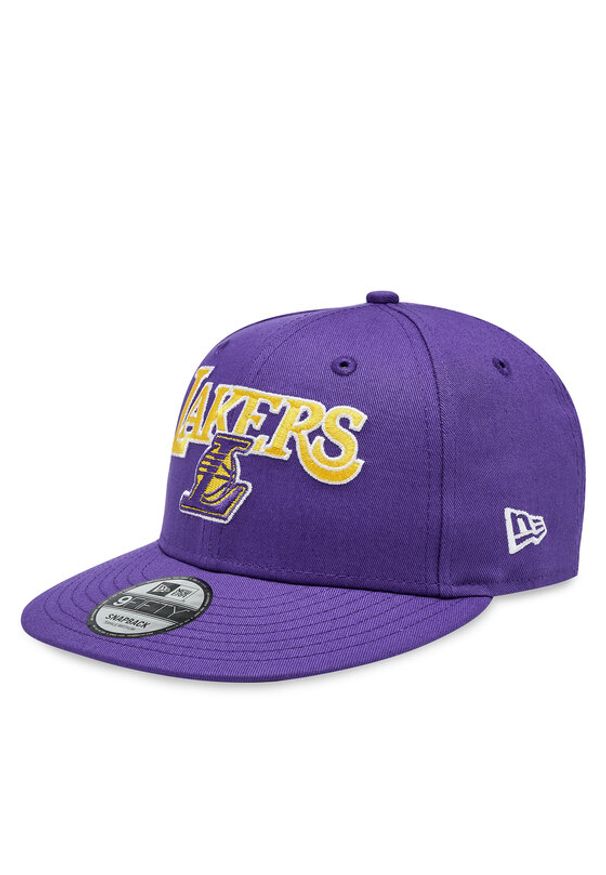 New Era Czapka z daszkiem Nba Patch 950 Lakers 60364261 Fioletowy. Kolor: fioletowy. Materiał: bawełna, materiał