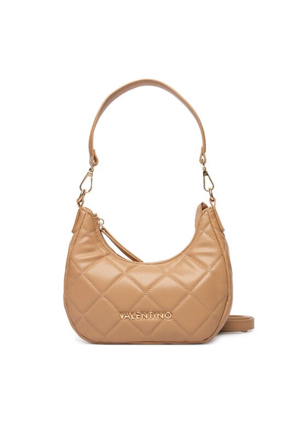 VALENTINO - Valentino Torebka Ocarina VBS3KK45R Beżowy. Kolor: beżowy. Materiał: skórzane