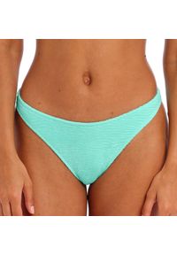 FREYA ACTIVE - Damskie figi do kostiumu kąpielowego z rozcięciem Freya Ibiza Waves. Kolor: niebieski. Materiał: tkanina
