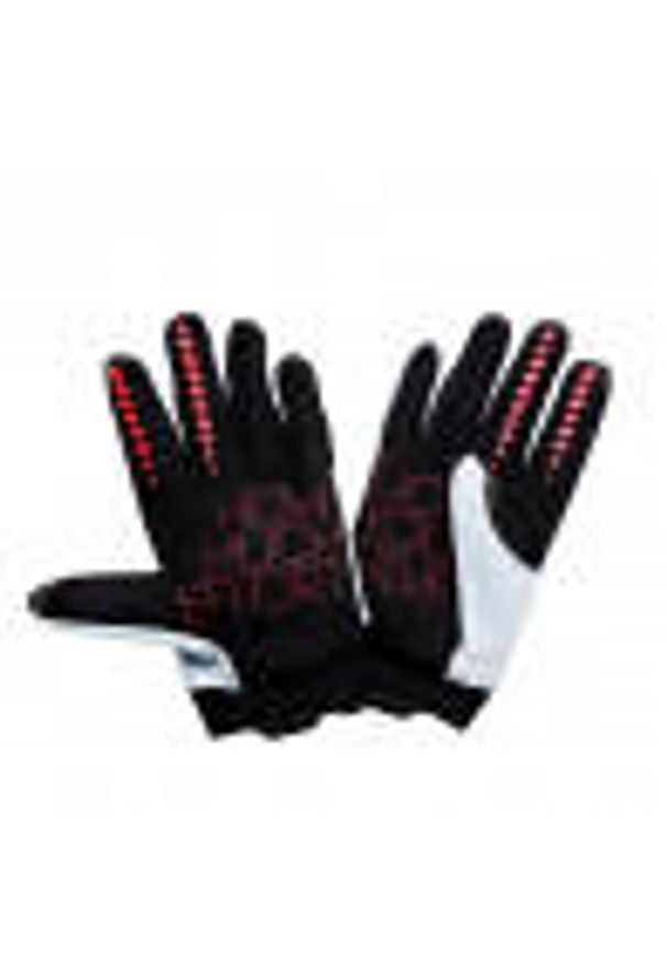 Rękawiczki rowerowe 100% Geomatic Gloves. Kolor: szary, czerwony, wielokolorowy