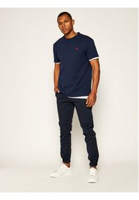 Polo Ralph Lauren T-Shirt Classics 710811284003 Granatowy Regular Fit. Typ kołnierza: polo. Kolor: niebieski. Materiał: bawełna #5