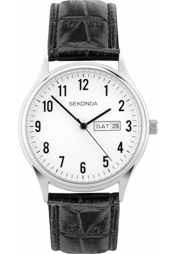 Zegarek Sekonda Zegarek damski Sekonda 30121 czarny. Kolor: czarny