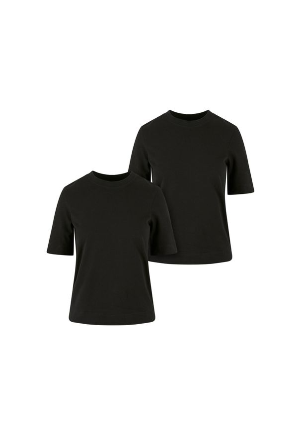 Koszulka damska Urban Classics Classy (x2). Kolor: czarny