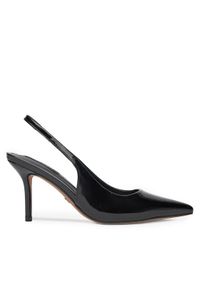 Nine West Szpilki SX005-01 Czarny. Kolor: czarny. Materiał: skóra. Obcas: na szpilce