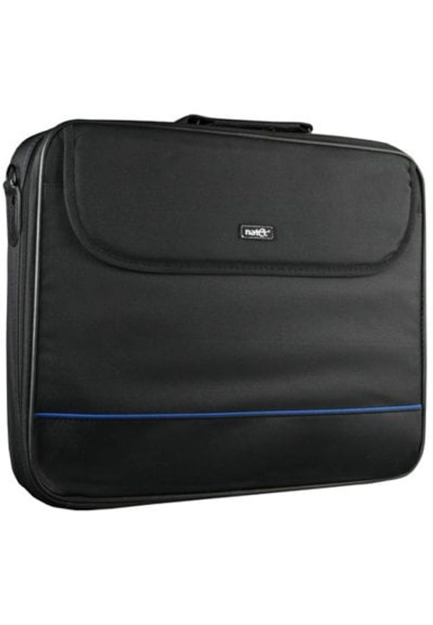 Torba na laptopa NATEC NTO-0359 Impala 17.3 cali Czarno-niebieski. Kolor: czarny, wielokolorowy, niebieski
