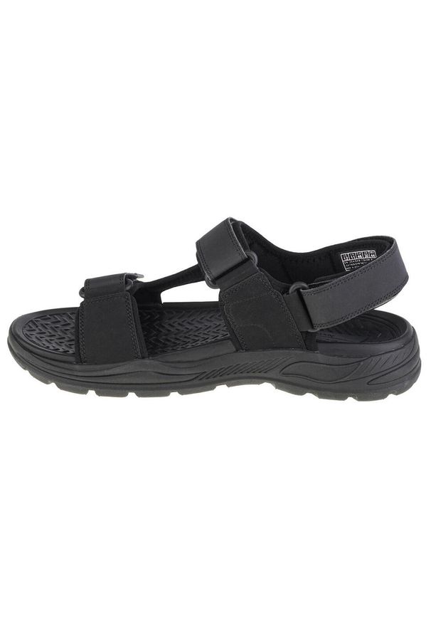 skechers - Sandały męskie, Arch Fit Motley Sd-Kontra Sandal. Kolor: czarny