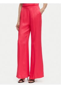 ACCESS FASHION Spodnie palazzo 63-5082-875 Różowy Wide Leg. Kolor: różowy. Materiał: wiskoza #1