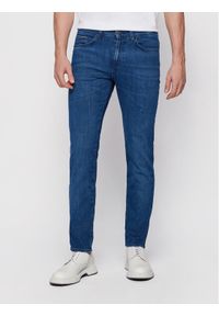 BOSS - Boss Jeansy Delaware3-1 50443965 Granatowy Slim Fit. Kolor: niebieski