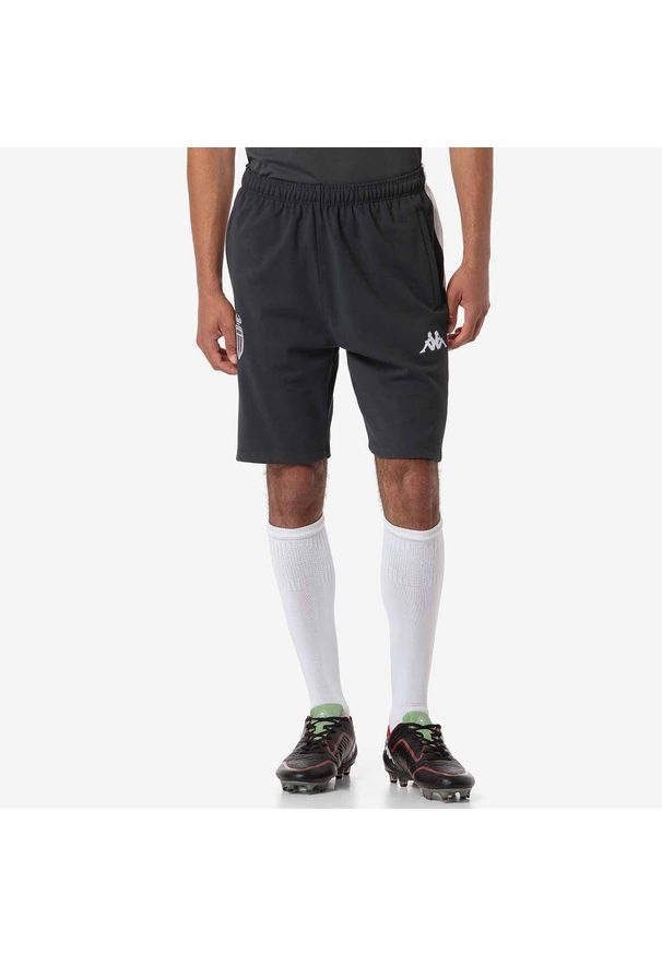 Kappa - Krótki AS Monaco Alozip 8 2024/25. Kolor: szary, biały, wielokolorowy. Długość: krótkie. Sport: piłka nożna