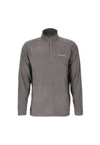 columbia - Bluza polarowa męska Columbia Klamath Range II. Kolor: szary. Materiał: polar. Sport: turystyka piesza