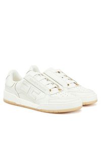 Elisabetta Franchi Sneakersy SA-48G-51E2-V420 Biały. Kolor: biały. Materiał: skóra #3