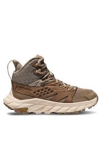 HOKA - Hoka Trekkingi Anacapa Breeze Mid1134506 Khaki. Kolor: brązowy. Materiał: mesh, materiał #4