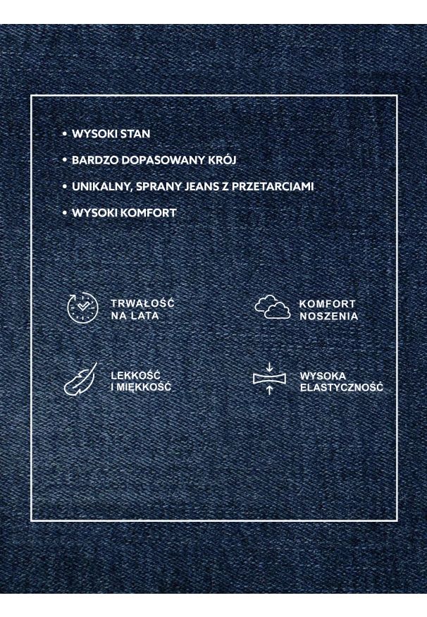Big-Star - Jeansy damskie z wysokim stanem z przetarciami jasnoniebieskie Adela High Waist 156. Okazja: na co dzień. Stan: podwyższony. Kolor: niebieski. Styl: casual, elegancki