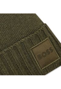 BOSS - Boss Czapka Kaios 50476453 Zielony. Kolor: zielony. Materiał: poliamid, materiał