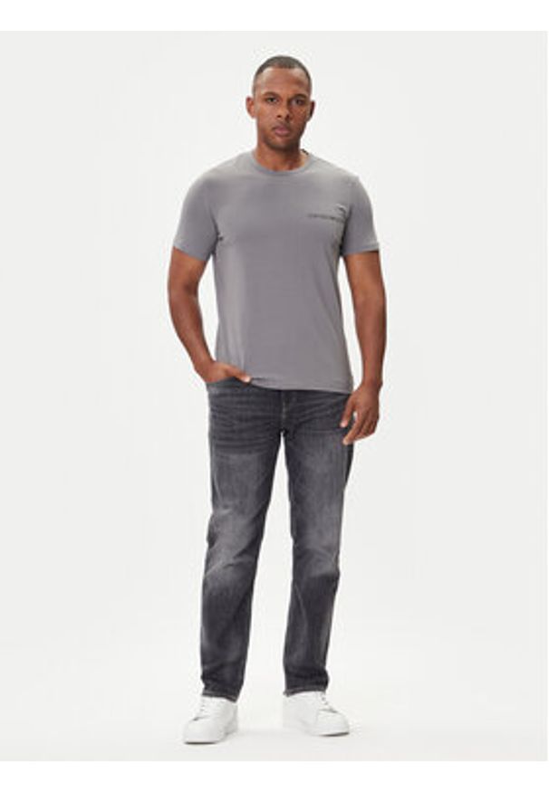 Emporio Armani Underwear Komplet 2 t-shirtów EM000391 AF10779 M8014 Kolorowy Regular Fit. Materiał: bawełna. Wzór: kolorowy