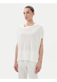 Bruuns Bazaar Bluzka Ginae BBW4362 Biały Regular Fit. Kolor: biały. Materiał: lyocell #1