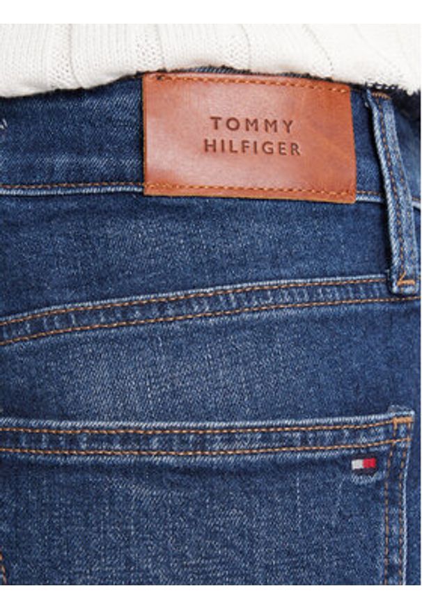 TOMMY HILFIGER - Tommy Hilfiger Jeansy WW0WW45684 Niebieski Slim Fit. Kolor: niebieski