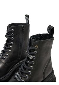 NEW ROCK Glany M-MILI083CCT-C4 Czarny. Kolor: czarny. Materiał: skóra. Styl: rockowy #5