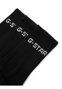 G-Star RAW - G-Star Raw Skarpety AS_G_STAR_001W_SS25 (3-PACK) Czarny. Kolor: czarny. Materiał: bawełna, materiał