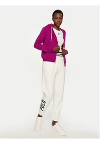 Polo Ralph Lauren Bluza 211943008012 Różowy Regular Fit. Typ kołnierza: polo. Kolor: różowy. Materiał: bawełna #5