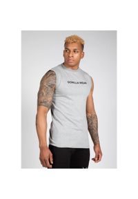 GORILLA WEAR - Sorrento Sleeveless Koszulka - Szary. Kolor: szary