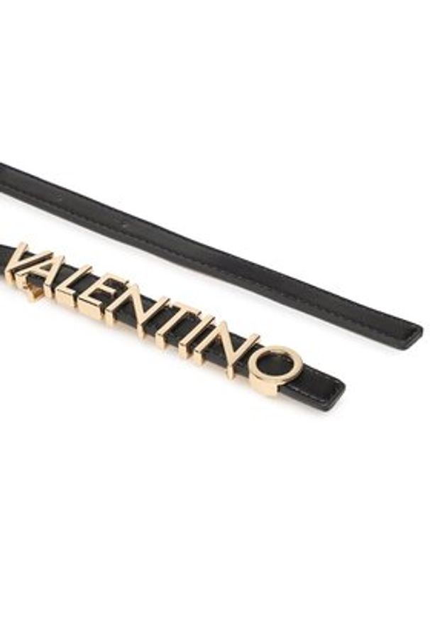 VALENTINO - Valentino Pasek Damski Belty VCS6W555 Czarny. Kolor: czarny. Materiał: skóra