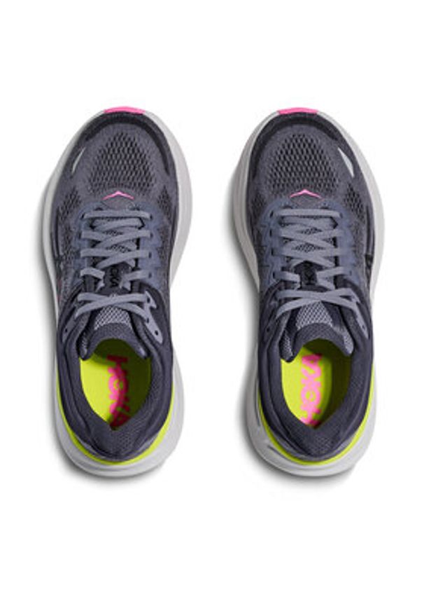 HOKA - Hoka Buty do biegania Bondi 9 1162012 Szary. Kolor: szary. Materiał: materiał