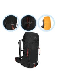 Plecak trekkingowy KADVA Sendero 35 l. Kolor: czarny