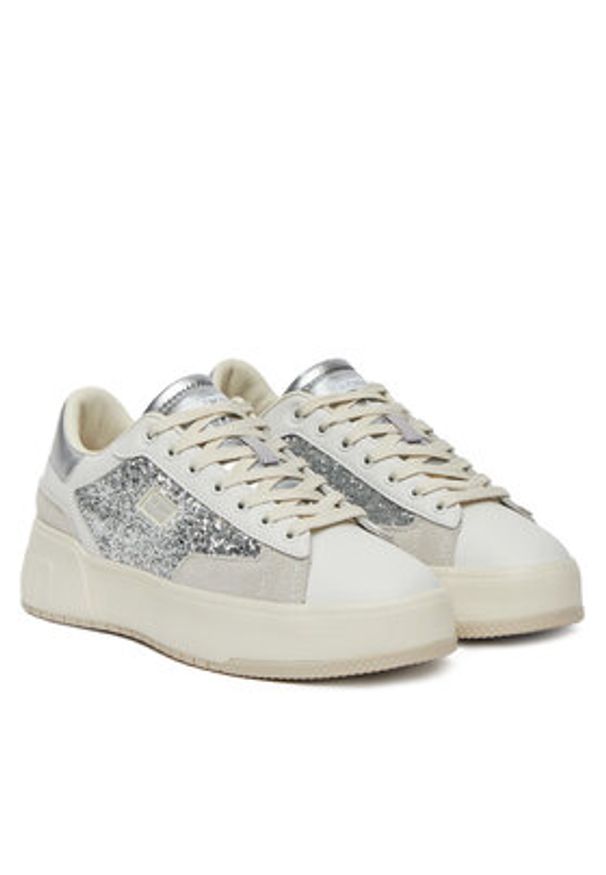 D.Franklin Sneakersy DFSH321093 Kolorowy. Materiał: skóra. Wzór: kolorowy