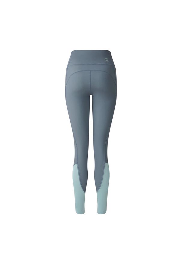 DARE 2B - Damskie Legginsy Power. Kolor: wielokolorowy, niebieski, szary