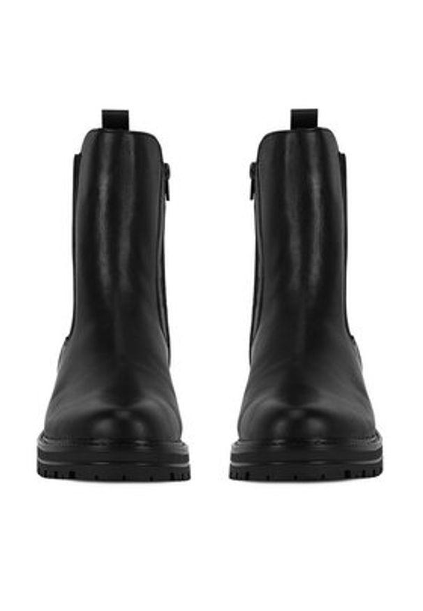 Remonte Botki D2286-03 Czarny. Kolor: czarny. Materiał: skóra