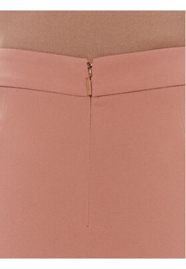 Pinko Spodnie materiałowe 102861 7624 Brązowy Regular Fit. Kolor: brązowy. Materiał: syntetyk