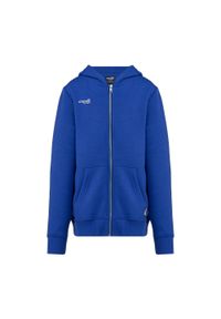 CAPELLI SPORT - Bluza piłkarska dziecięca Capelli Basics Youth Zip Hoodie. Kolor: niebieski. Sport: piłka nożna