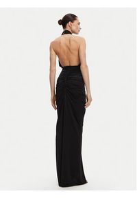 ACCESS FASHION Sukienka wieczorowa 53-3349-391 Czarny Slim Fit. Kolor: czarny. Materiał: syntetyk. Styl: wizytowy