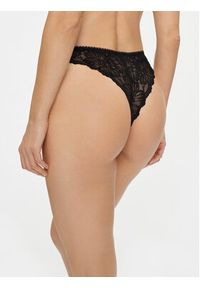 Emporio Armani Underwear Figi brazylijskie 162948 3F221 00020 Czarny. Kolor: czarny. Materiał: wiskoza, syntetyk