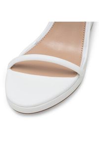 Nine West Sandały WFA2624-1 Biały. Kolor: biały. Materiał: syntetyk