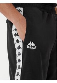 Kappa Szorty sportowe Banda Oviedo 351S77W Czarny Comfort Fit. Kolor: czarny. Materiał: bawełna. Styl: sportowy #2