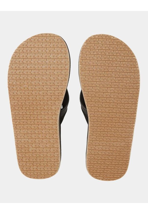 Japonki plażowe męskie Billabong All Day Impact. Okazja: na plażę. Kolor: czarny. Styl: sportowy