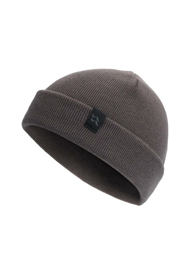 Czapka dzianinowa podwijana Rab Adzuki Beanie. Kolor: szary. Materiał: dzianina