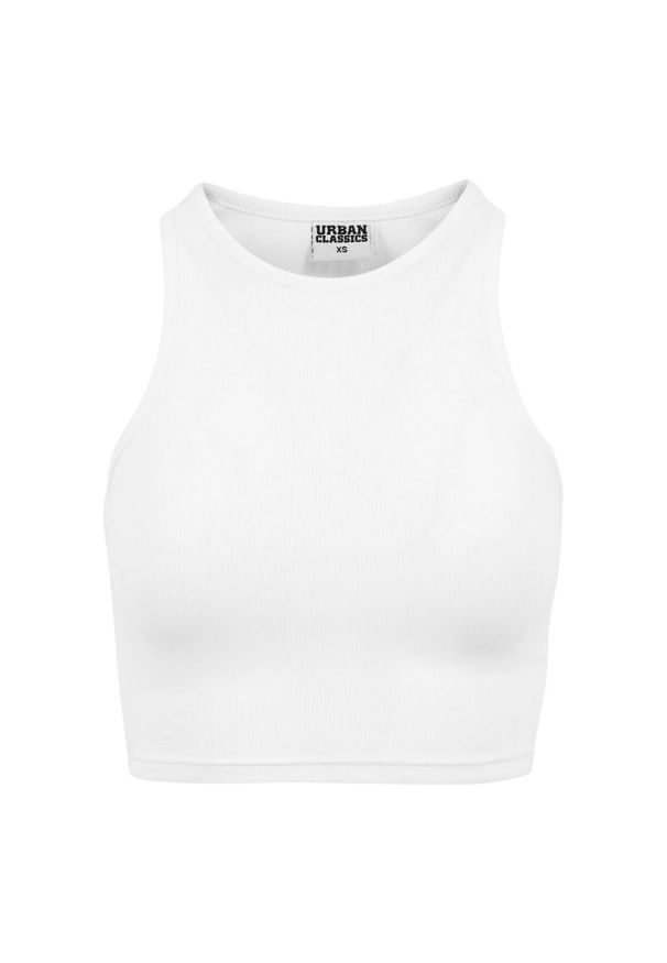 Urban Classics - Top W Prążki Dla Pań I Panów. Kolor: biały. Wzór: prążki. Sport: turystyka piesza