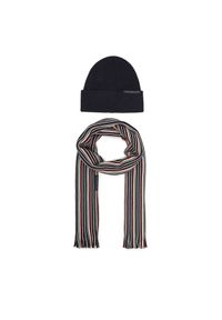 TOMMY HILFIGER - Zestaw Szalik i Czapka Tommy Hilfiger. Kolor: niebieski