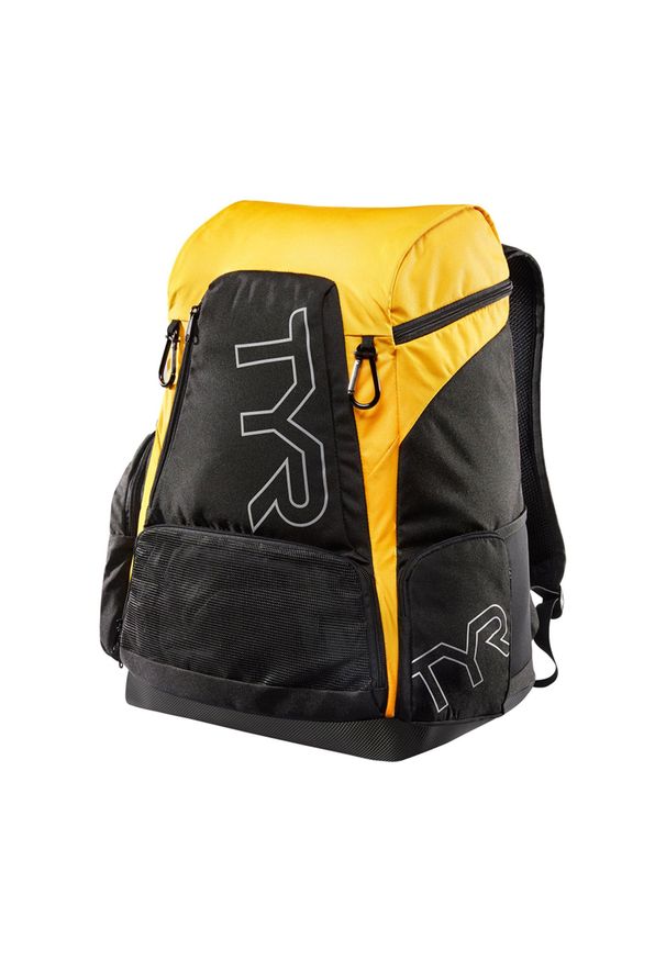 TYR - Plecak na basen unisex tyr alliance team backpack 45l. Kolor: czarny, wielokolorowy, żółty. Materiał: poliester