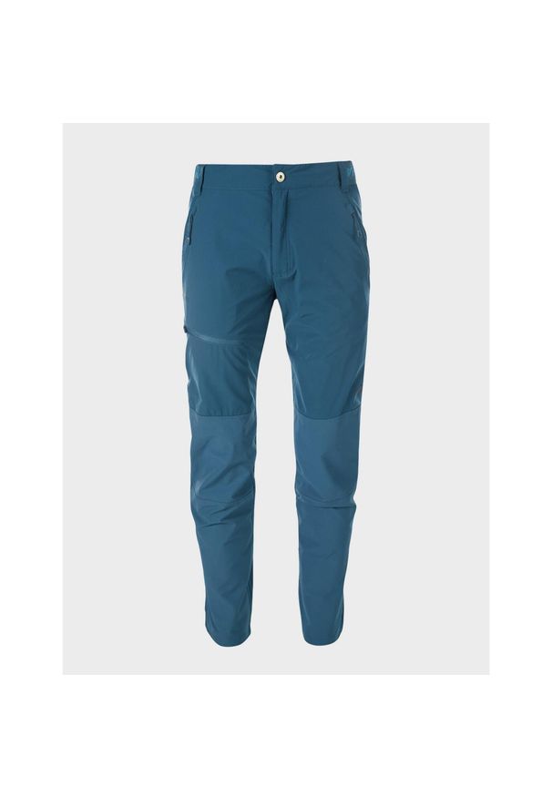 Spodnie trekkingowe męskie Halti Pallas X-Stretch Lite. Kolor: niebieski