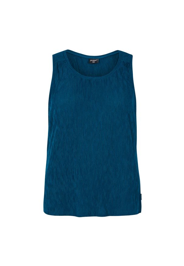 Damski tank top Protest Fields. Okazja: na co dzień. Kolor: niebieski. Styl: casual